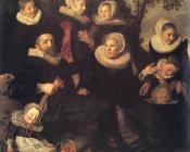 弗朗斯 哈尔斯 : Family Portrait in a Landscape